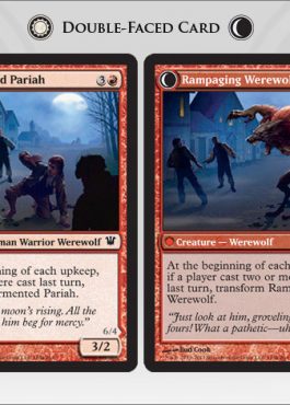 Innistrad Visual Spoiler - Tormented Pariah (Rampaging Werewolf)