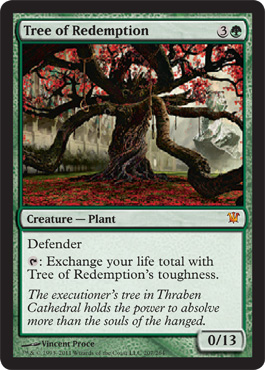 Innistrad Visual Spoiler - Tree of Redemption
