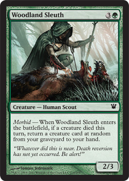 Innistrad Visual Spoiler - Woodland Sleuth