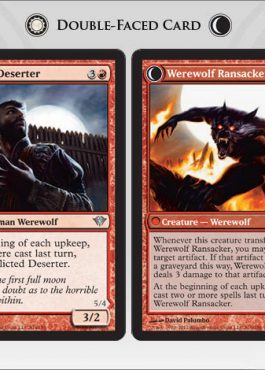 Afflicted Deserter (Werewolf Ransacker) - MTG Dark Ascension Spoiler