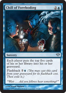 Chill of Foreboding - Dark Ascension Visual Spoiler