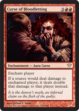 Curse of Bloodletting - Dark Ascension Visual Spoiler
