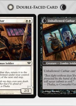 Loyal Cathar (Unhallowed Cathar) - Dark Ascension Card