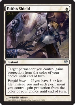 Faith's Shield - Dark Ascension Visual Spoiler