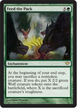 Feed the Pack - Dark Ascension Visual Spoiler