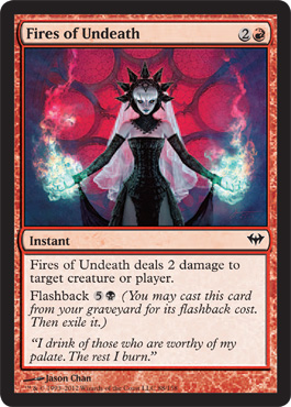 Fires of Undeath - Dark Ascension Visual Spoiler