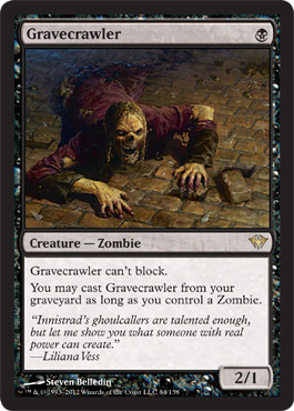 Gravecrawler - Dark Ascension Visual Spoiler