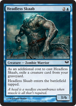 Headless Skaab - MTG Dark Ascension Spoiler