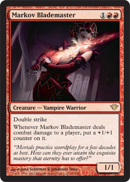 Markov Blademaster - Dark Ascension Visual Spoiler