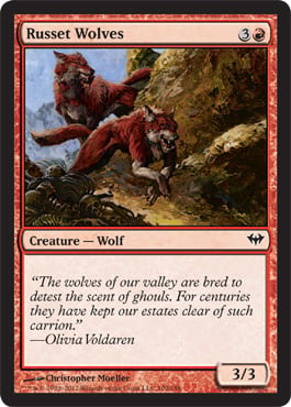 Russet Wolves - Dark Ascension Visual Spoiler