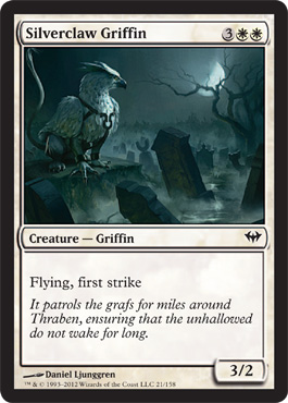 Silverclaw Griffin - Dark Ascension Visual Spoiler