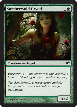 Somberwald Dryad - Dark Ascension Spoiler