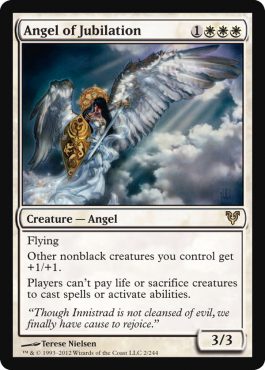 Angel of Jubiliation - Avacyn Restored Spoiler