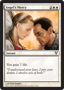 Angel’s Mercy - Avacyn Restored Spoiler