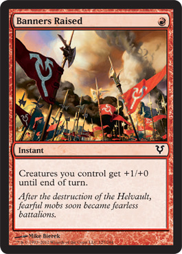 Banners Raised - Avacyn Restored Spoiler