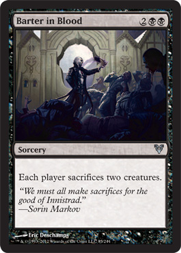 Barter in Blood - Avacyn Restored Spoiler