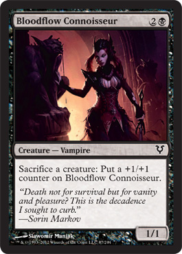 Bloodflow Connoisseur - Avacyn Restored Spoiler