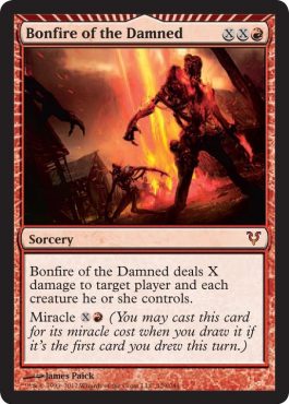 Bonfire of the Damned - Avacyn Restored Spoiler