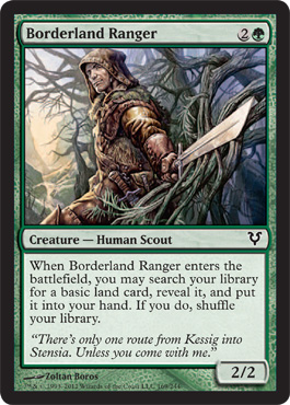 Borderland Ranger - Avacyn Restored Spoiler