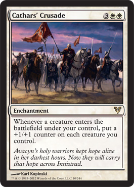 Cathars' Crusade - Avacyn Restored Spoiler