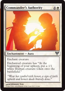 Commander's Authority - Avacyn Restored Spoiler