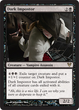 Dark Impostor - Avacyn Restored Spoiler