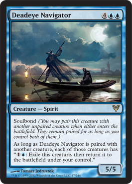 Deadeye Navigator - Avacyn Restored Spoiler