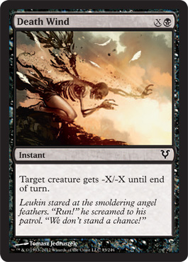 Death Wind - Avacyn Restored Spoiler