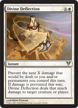 Divine Deflection - Avacyn Restored Spoiler