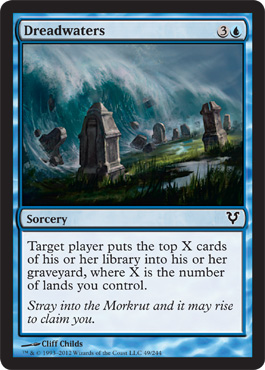 Dreadwaters - Avacyn Restored Spoiler