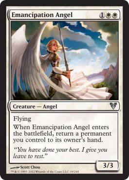 Emancipation Angel - Avacyn Restored Spoiler