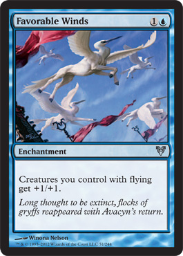 Favorable Winds - Avacyn Restored Spoiler