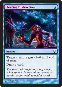 Fleeting Distraction - Avacyn Restored Spoiler