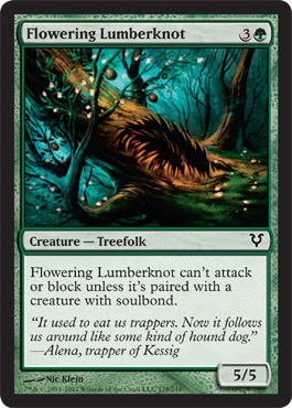 Flowering Lumberknot - Avacyn Restored Spoiler