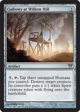 Gallows at Willow Hill - Avacyn Restored Spoiler