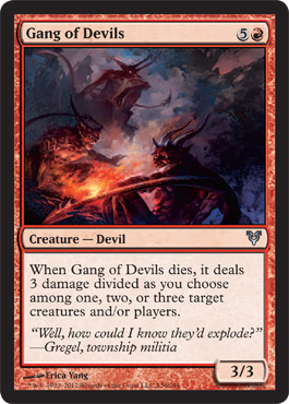 Gang of Devils - Avacyn Restored Spoiler