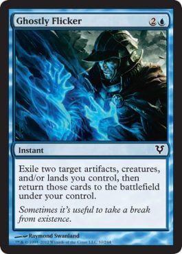 Ghostly Flicker - Avacyn Restored Spoiler