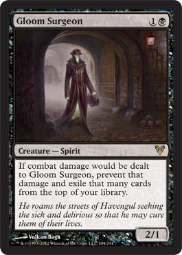 Gloom Surgeon - Avacyn Restored Spoiler