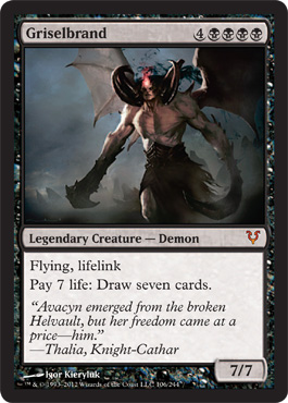 Avacyn Restored Spoiler - Griselbrand