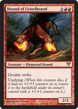 Hound of Griselbrand - Avacyn Restored Spoiler