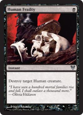 Human Frailty - Avacyn Restored Spoiler