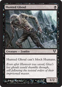 Hunted Ghoul - Avacyn Restored Spoiler