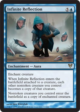 Infinite Reflection - Avacyn Restored Spoiler