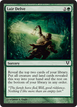 Lair Delve - Avacyn Restored Spoiler