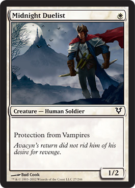 Midnight Duelist - Avacyn Restored Spoiler