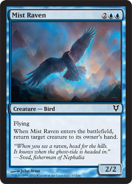 Mist Raven - Avacyn Restored Spoiler