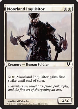 Moorland Inquisitor - Avacyn Restored Spoiler