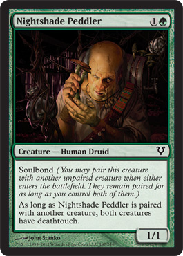 Nightshade Peddler - Avacyn Restored Spoiler