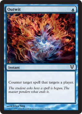 Outwit - Avacyn Restored Spoiler