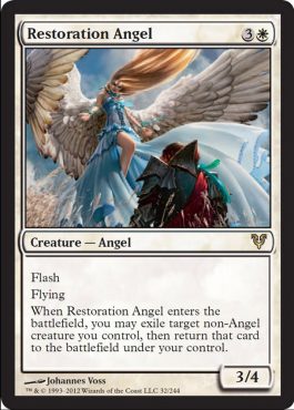 Avacyn Restored Spoiler - Restoration Angel